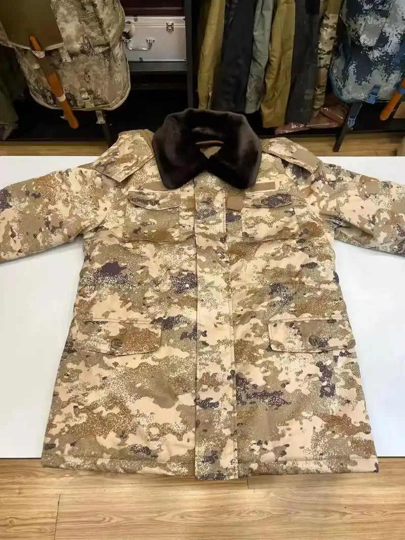 Type 21 Winter Coat In Desert Camouflage — Sentry Surplus