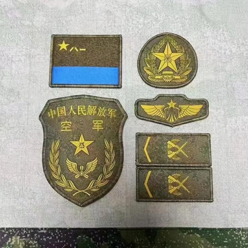 PLA Air Force Branch Insignia Patch Set (空军)